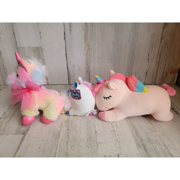 Variety stuffed animal unicorn pink plush set toy - Picture 4 of 7